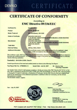 EMC Directive 89/336 EEC
